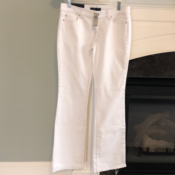 Ann Taylor Denim - NWT Ann Taylor Modern Boot white jeans Ann Taylor Denim - NWT Ann Taylor Modern Boot white jeans
